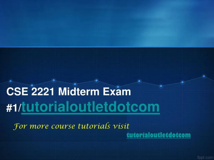 Cse 2221 final exam review