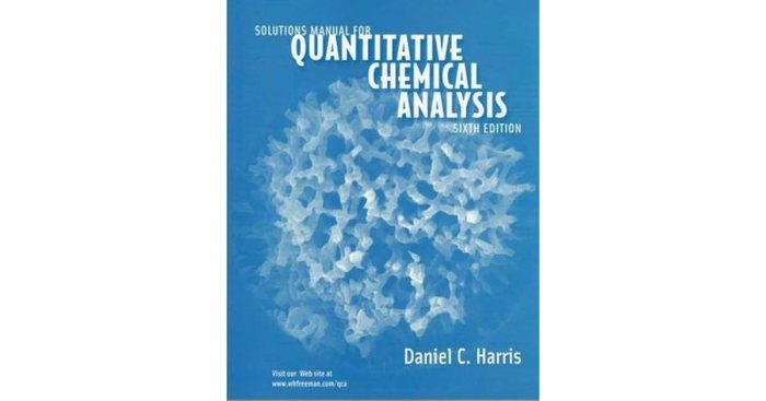 Daniel c. harris quantitative chemical analysis 10th edition