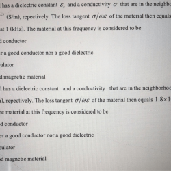 A certain substance has a dielectric constant of 2.8