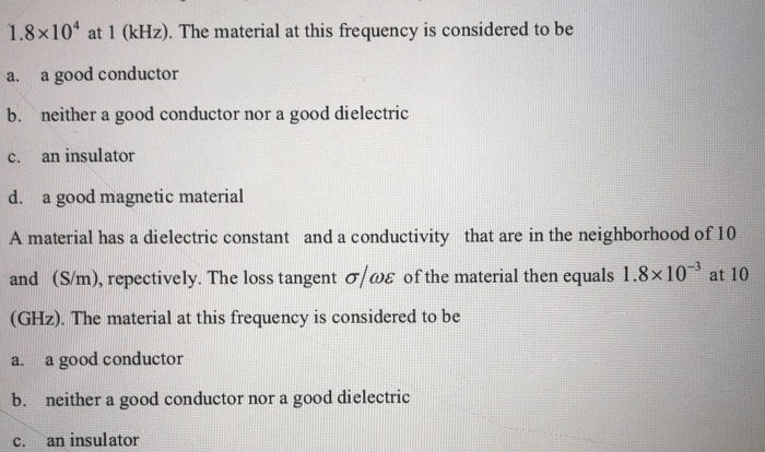 A certain substance has a dielectric constant of 2.8